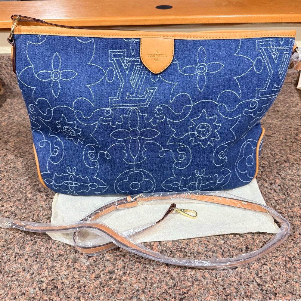 Blue Shoulder Bag